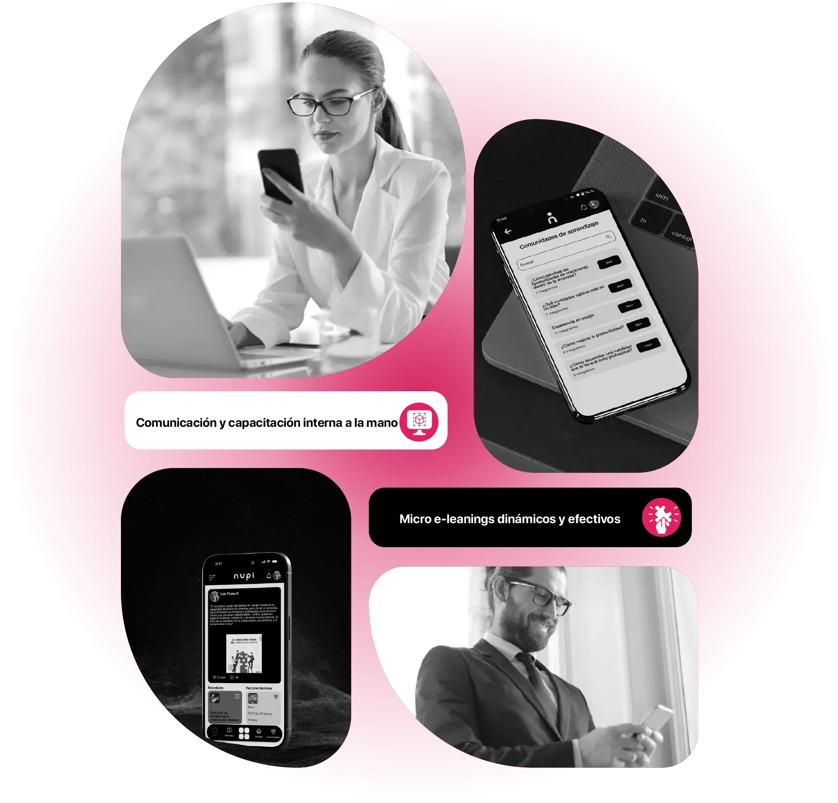 Nuestra herramienta Vista previa de la app Nupi